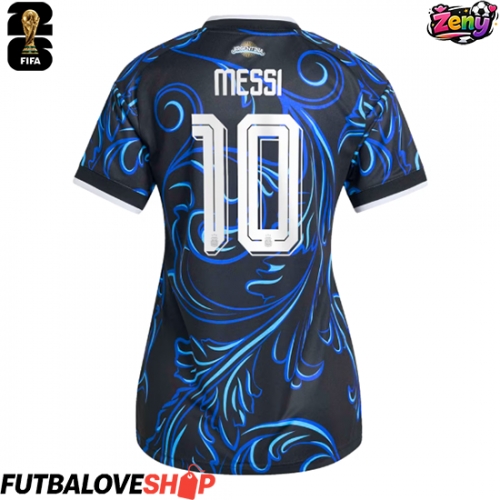 Dres Argentína Lionel Messi #10 Preč pre Ženy MS 2026 Krátky Rukáv